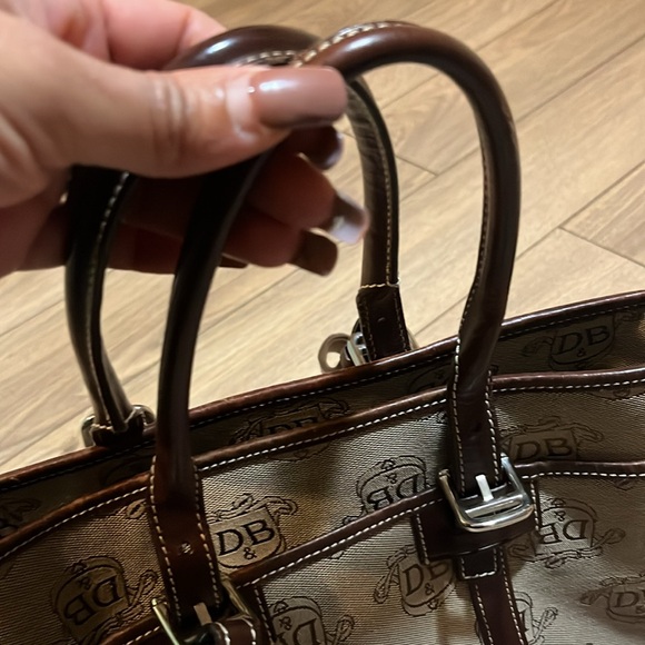Dooney&bourke monogram shoulder/cross bag - Picture 3 of 17